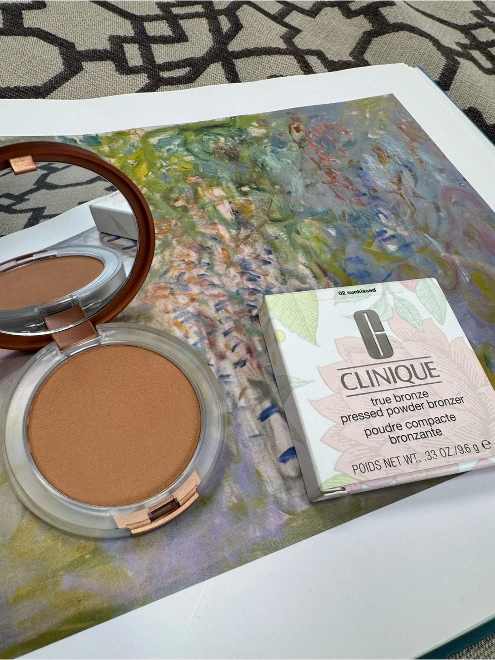 Clinique True Bronze Pressed Powder Bronzer 02 Sunkissed New in Box
